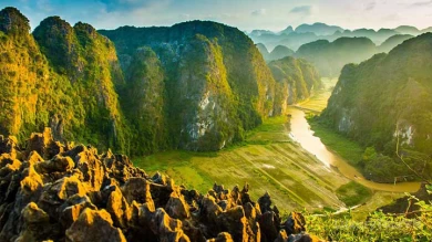 Tam Coc Mua cave deluxe day tour image 0