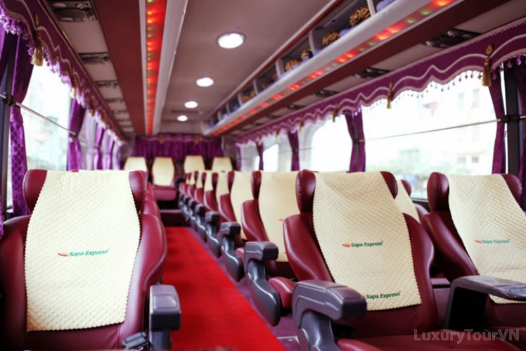 Hanoi Sapa Express seats bus image 2