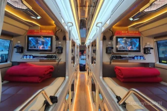 Hanoi Sapa Private Cabin Sleeper Bus - Sao Viet image 1