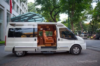 Halong to Hanoi luxury limousine van image 0