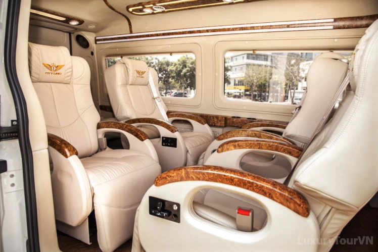 Hoi An to Hue Limousine van image 1