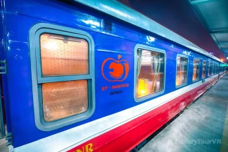 ET- Pumpkin Express train Lao Cai to Hanoi image 4