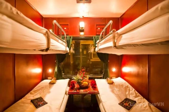 Victoria Express train Sapa to Hanoi image 4
