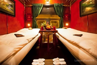 Victoria Express train Sapa to Hanoi image 5
